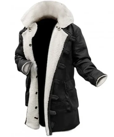The Dark Knight Rises Bane Shearling Coat