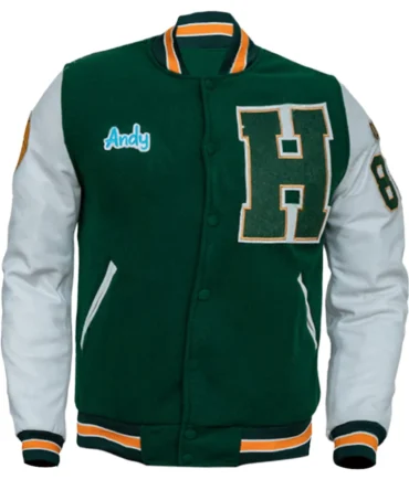 Eddie Munson Green Varsity Jacket