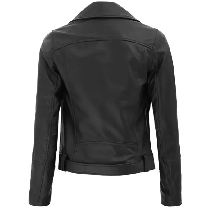 Womens Black Leather Jacket