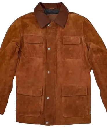 Joel Miller Brown Suede Leather Jacket