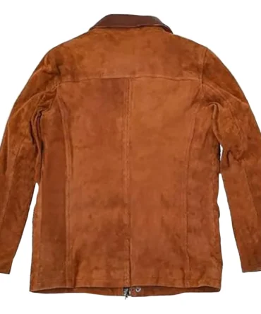 The Last of Us Part II Joel Miller Brown Suede Leather Jacket