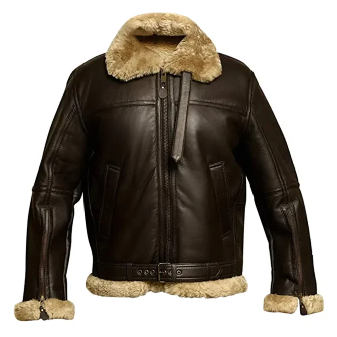 Tom Hardy Dunkirk Farrier Shearling Jacket