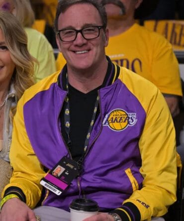 Jay Mohr Lakers Varsity Jacket
