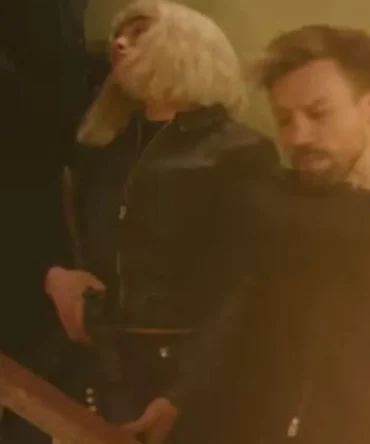Katrina Durden Heads of State 2025 Olga Black Leather Jacket