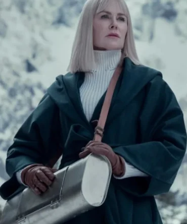 Masha Dmitrichenko Nine Perfect Strangers S02 Wool Coat
