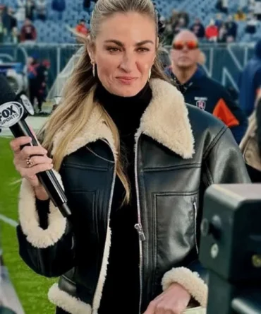 Super Bowl Erin Andrews Jacket
