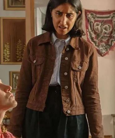 The Stolen Girl 2025 Ambika Mod Brown Jacket