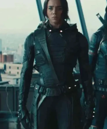 Thunderbolts Hannah John-Kamen Black Costume Coat
