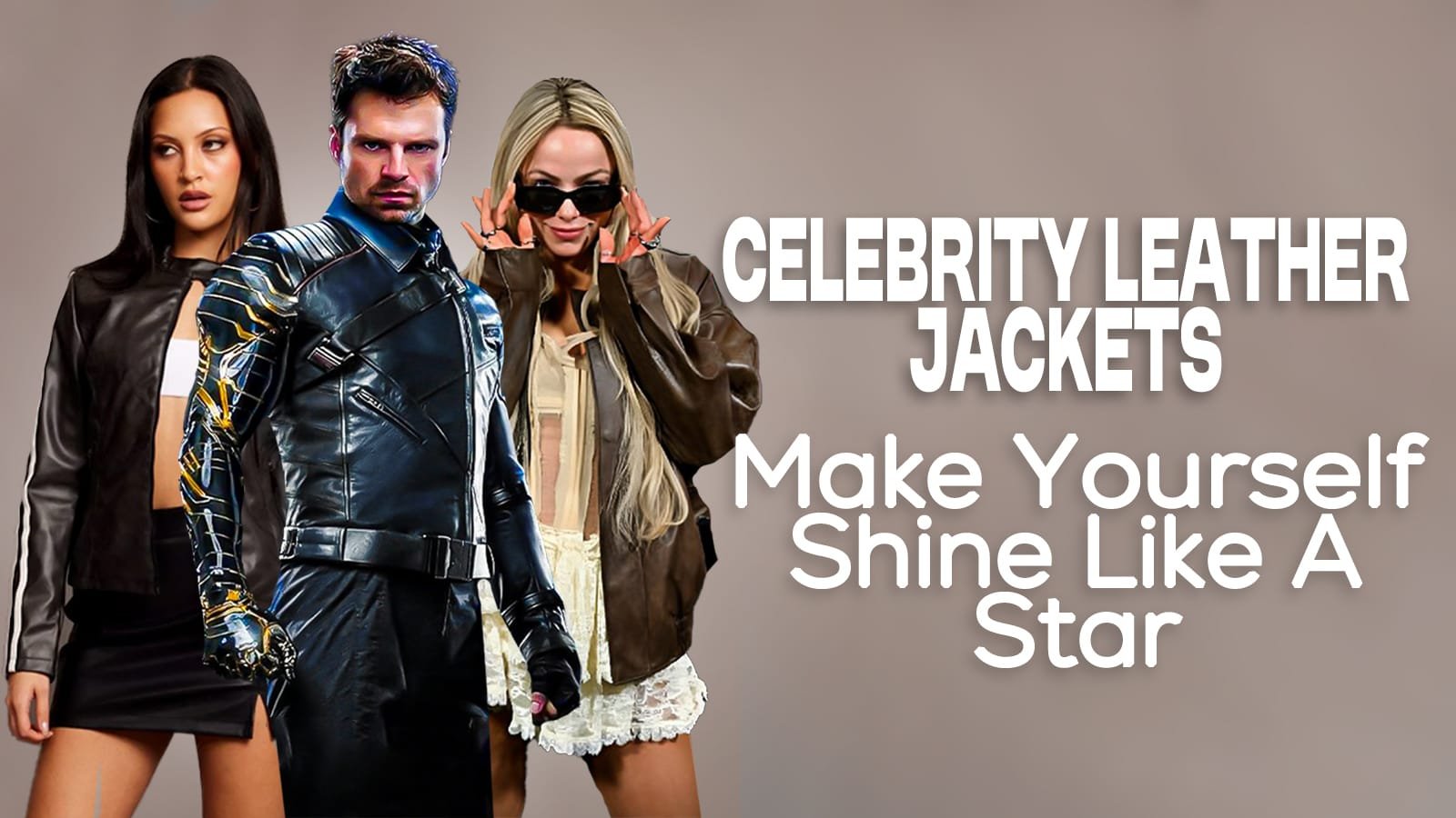Celebrity Leather Jackets Make Yourself Shine Like A Star