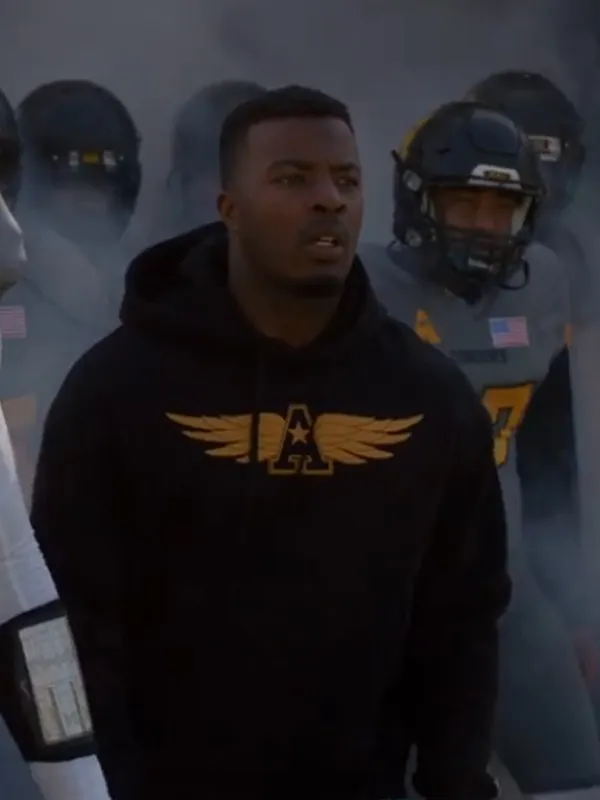 Daniel Ezra All American Tv Series S06 Spencer James Black Hooded Jacket