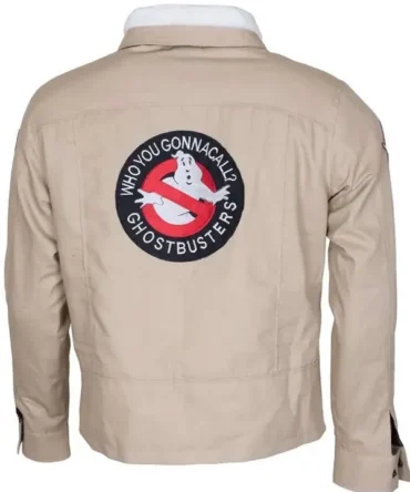Dr. Peter Venkman Ghostbusters 1984 Bill Murray Beige Cotton Jacket