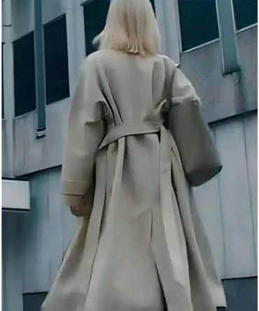 Katherine Kelly The Crow Girl Sophia Craven Beige Trench Coat