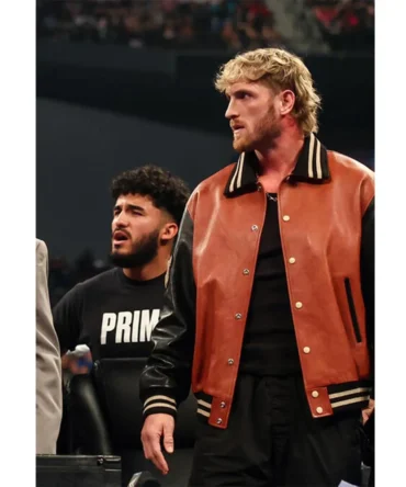SmackDown Logan Paul Brown Bomber Jacket