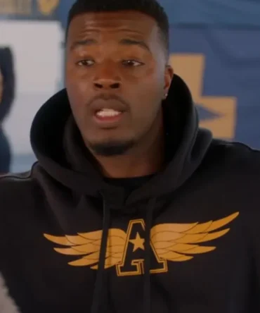 Spencer James All American S06 Black Hooded Jacket