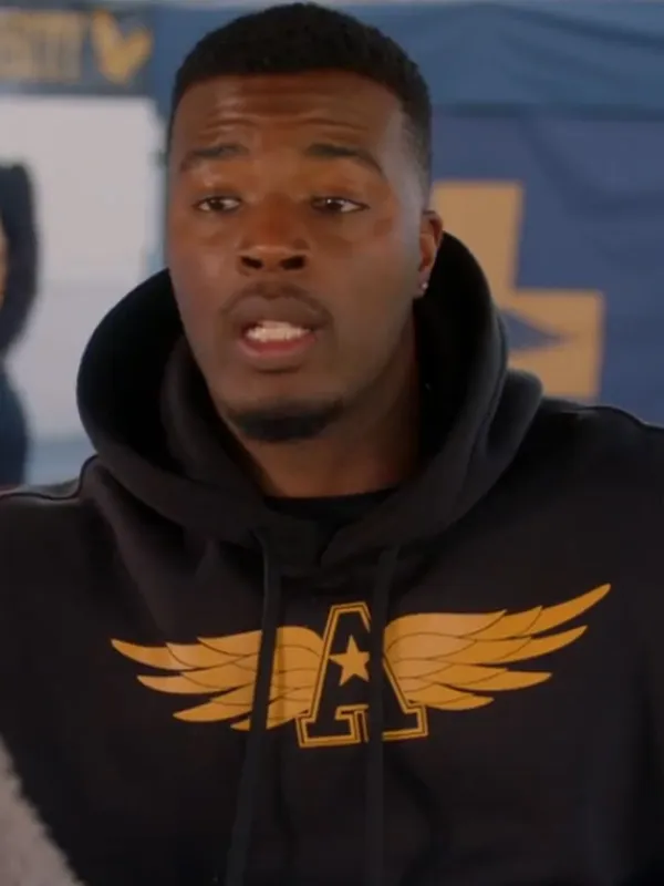 Spencer James All American S06 Black Hooded Jacket