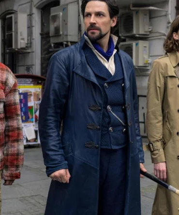 The Librarians The Next Chapter S01 Callum McGowan Leather Coat