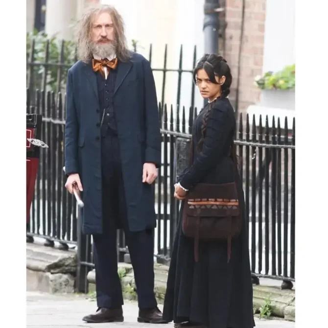 Sherlock & Daughter Amelia Rojas Blue Jacket