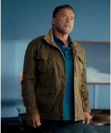 Fubar S02 Arnold Schwarzenegger Brown Jacket