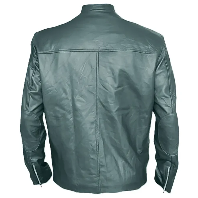 American Singer-on Bon Jovi USA Flag Leather Jacket