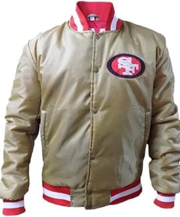 MenWomen Four-T-9 Satin Varsity Bomber Jacket For Men’s