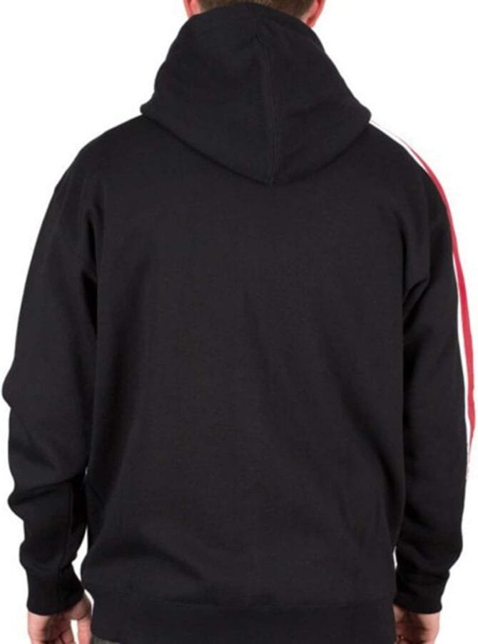 Mens Fleece Black N7 Hoodie Mass 3 Hooded