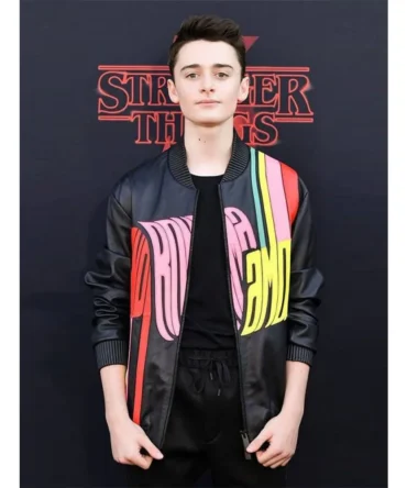 Stranger Things 2025 Noah Schnapp Bomber Jacket