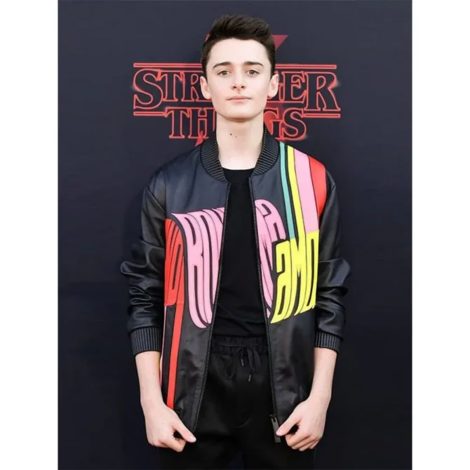 Stranger Things 2025 Noah Schnapp Bomber Jacket