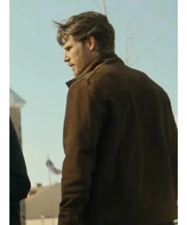 Travis Van Winkle TV Series Fubar S02 Aldon Reese Brown Suede Leather Jacket
