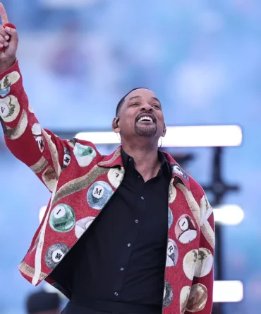 Will Smith rocks CONCACAF Blouse Jacket
