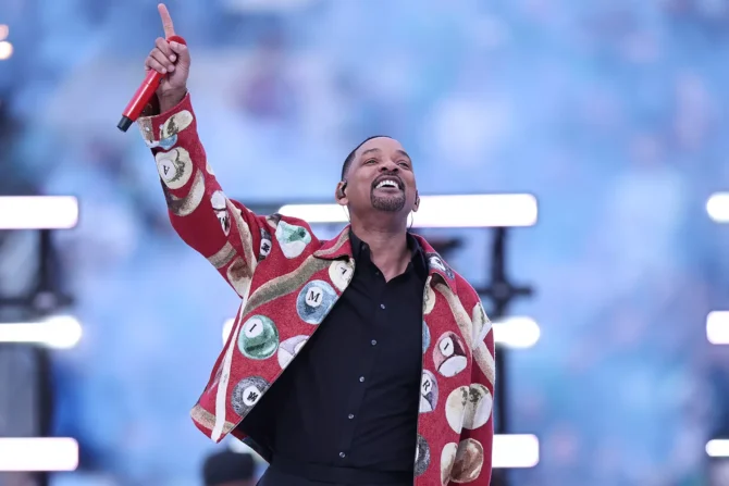 Will Smith rocks CONCACAF Blouse Jacket
