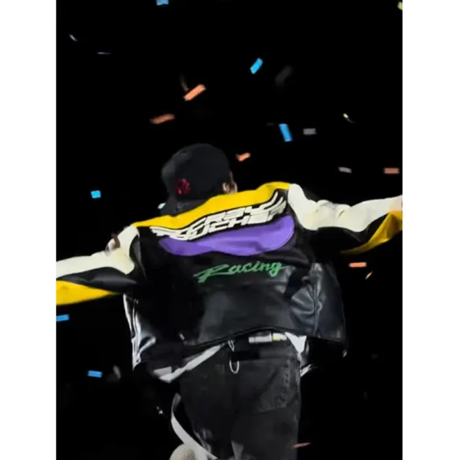 Bruno Mars Los Angeles Concert Leather Racer Jacket