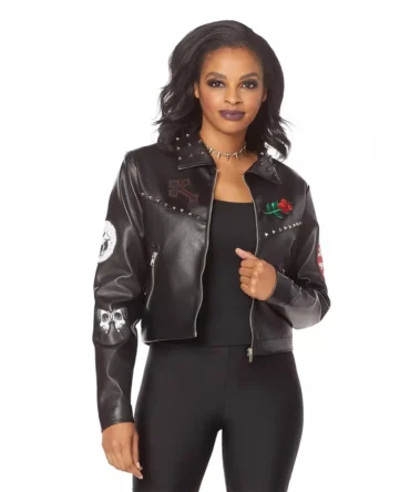 Girl Gang Black Leather Jacket