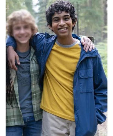 Grover Underwood Percy Jackson and the Olympians Blue Jacket