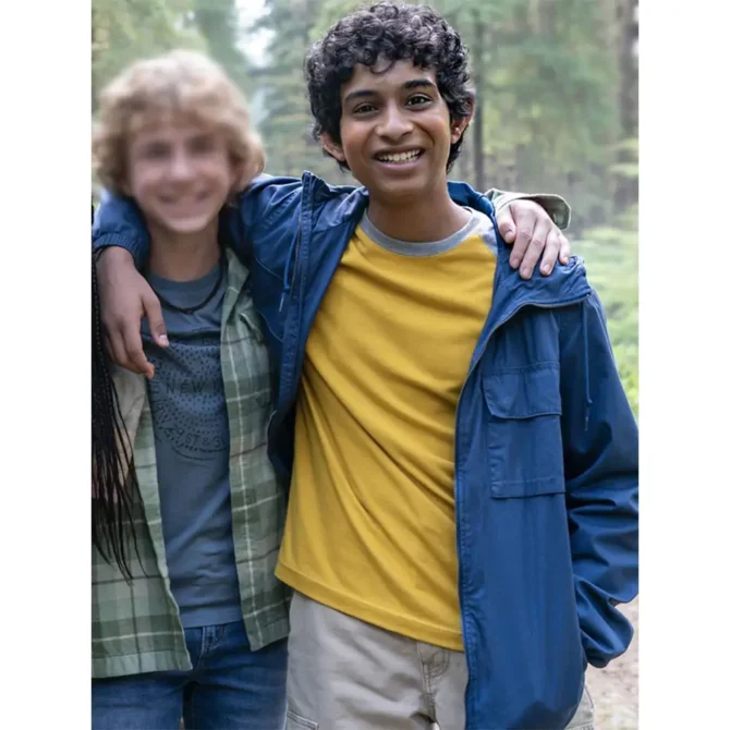 Grover Underwood Percy Jackson and the Olympians Blue Jacket