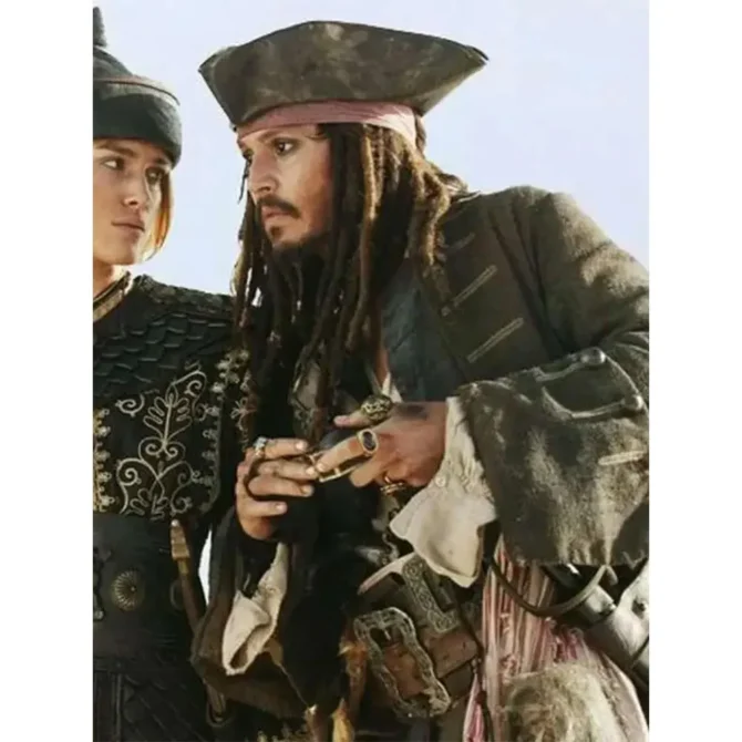 Jack Sparrow Grey Coat