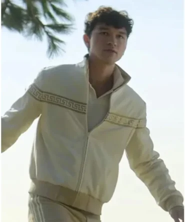 Luke Castellan Percy Jackson and the Olympians White Jacket