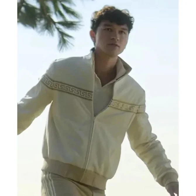Luke Castellan Percy Jackson and the Olympians White Jacket