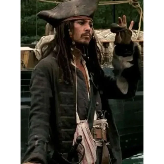 Pirates Of The Caribbean 3 Jack Sparrow Coat