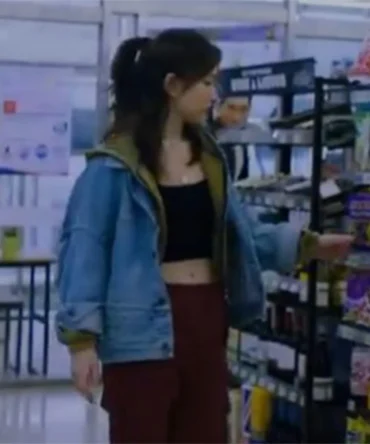 Reina Hardesty TV Series Butterfly 2025 Rebecca Blue Denim Jacket