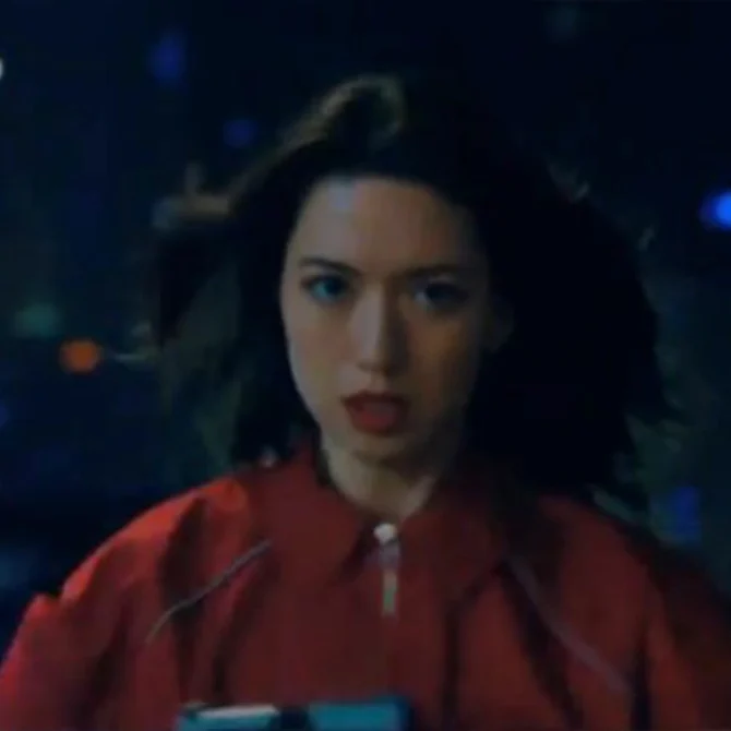 Reina Hardesty TV Series Butterfly 2025 Rebecca Red Bomper Jacket