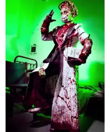 The Boulet Brothers’ Landon Cider Dragula White and Black Coat