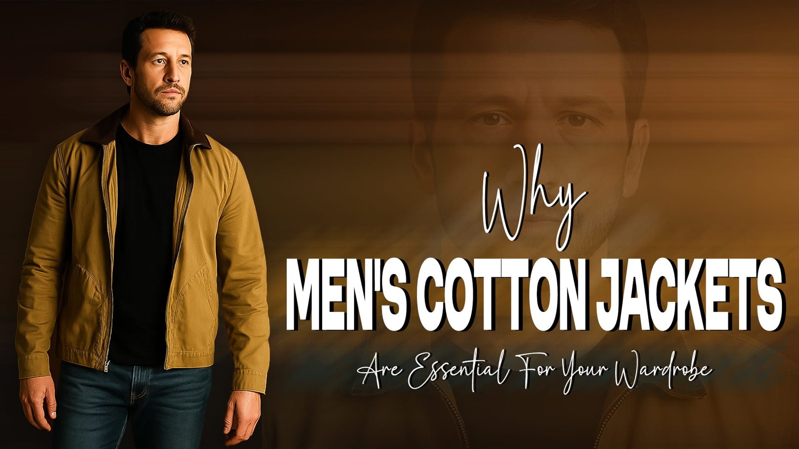 Why Men’s Cotton Jackets Are Essential For Your Wardrobe